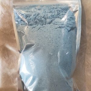 Bath powder bag! Blue Colada